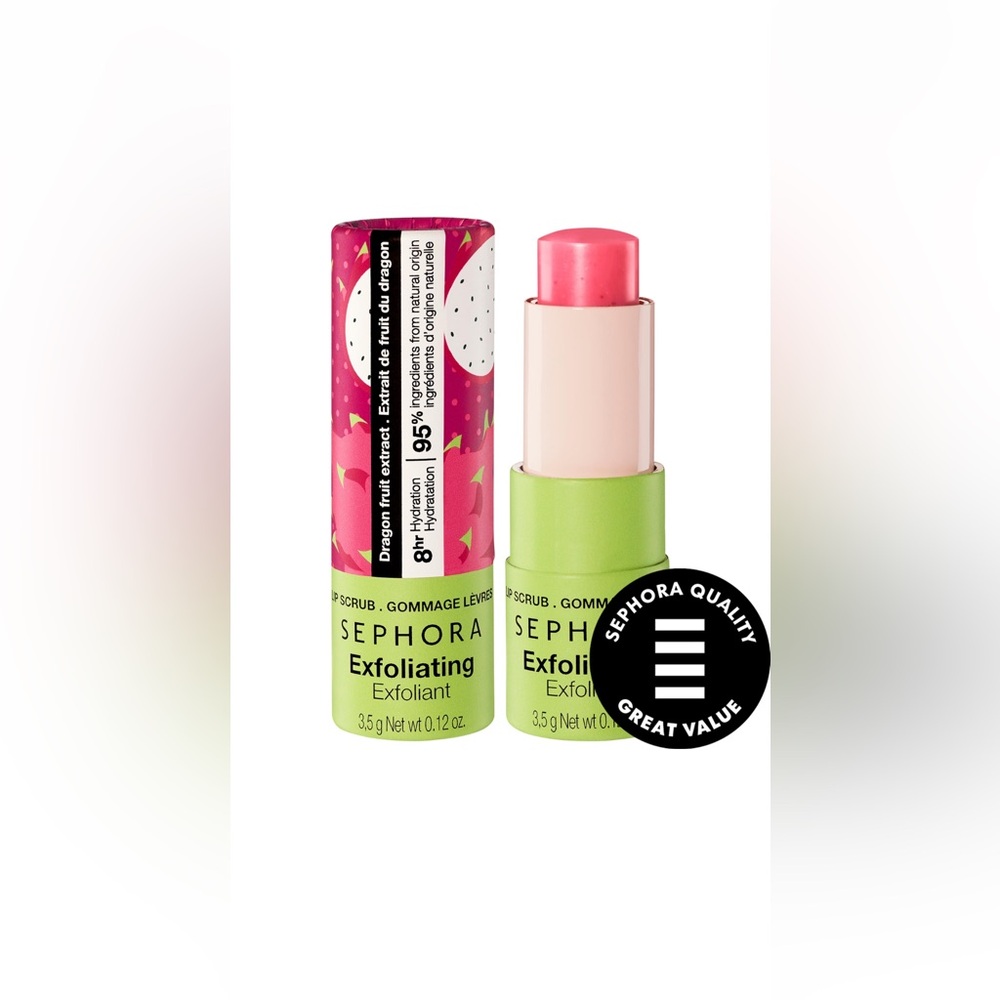 🌸SEPHORA COLLECTION Exfoliating Lip Scrub in Dragon fruit Full Size 3.5 g
